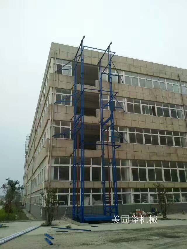 衡阳室外双臂导轨式升降机厂家